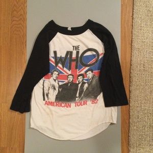 Retro The Who t-shirt (S)